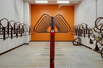 Secure Bike Storage at Mercantile on Broadway, Fargo, North Dakota 58102